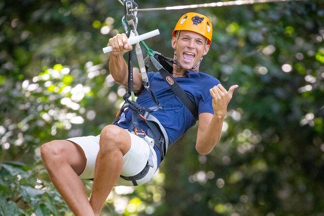 Adrena-Line Zipline, St. Lucia - The Tarzan Swing Adds a Quick Shock