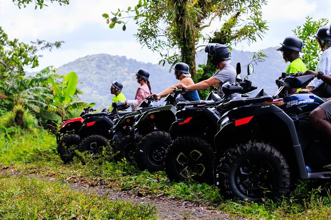 ATV Rainforest Adventure in St. Lucia - Farmland, rainforest, and wide views