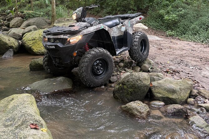 ATV Rainforest Adventure in St. Lucia - Reaching the beach for coastal photographs