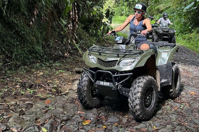 ATV Rainforest Adventure in St. Lucia - Grand Eden Estate adds a nature lesson