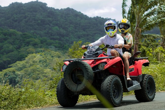 ATV Tour in St Lucia - Getting started at the Aanansi base
