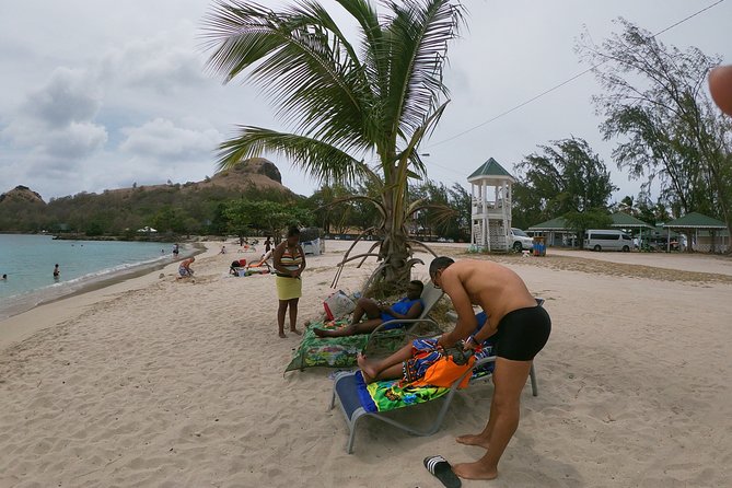 Beach Shuttle To Pigeon Island - What beach time is really like
