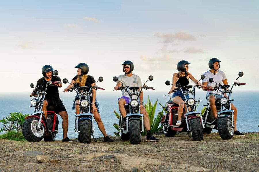 Beaches and Backroads Electric Big-Wheel Scooter Tour - Getting Used to the Big-Wheel Scooter