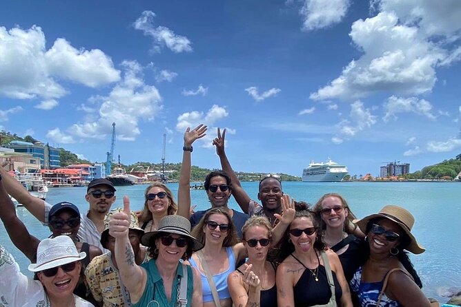Castries Market Walking Food Tour by LUCIAN FOOD TOURS - Five tasting stops, not one large meal