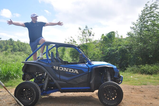 Drive and Fly - Buggy and Zipline - Starting in Rodney Bay with pickup available