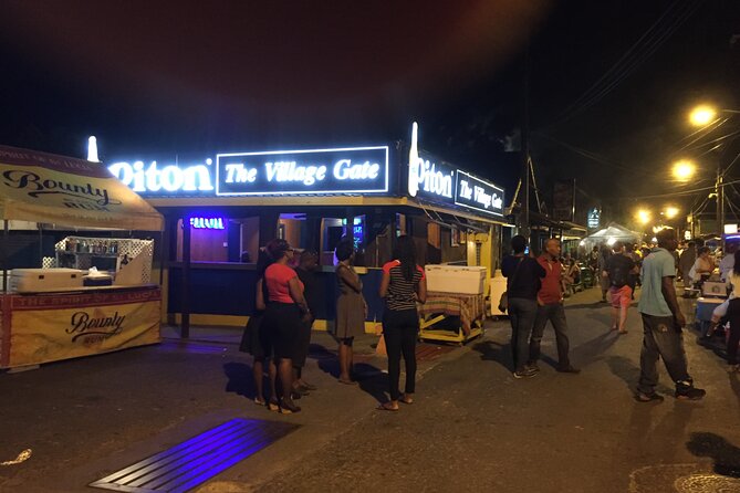 Friday Night Street Party in St. Lucia - Rum punch, Piton beer, and the late-night music