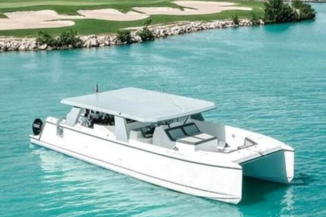 Half Day Private Power Cat Charter - Cruising through Marigot Bay