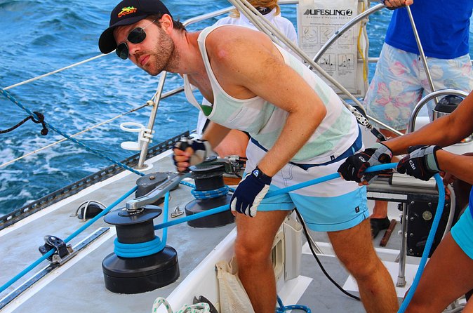 Hands on Sailing Tour in Rodney Bay St Lucia - Taking the helm across Rodney Bay