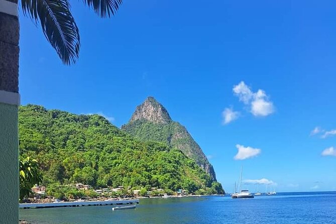Island Experience Tour in St. Lucia - Lunch in Soufrière with a beach view