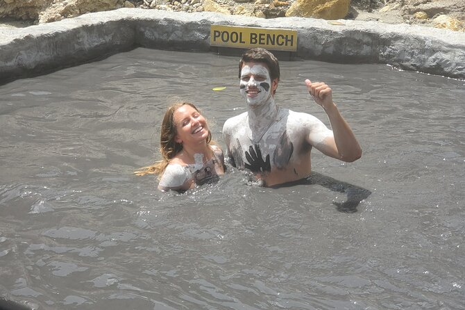 Private Best of St Lucia Mud Bath & Toraille Waterfall Excursion - Sulphur Springs: the warm, muddy centerpiece