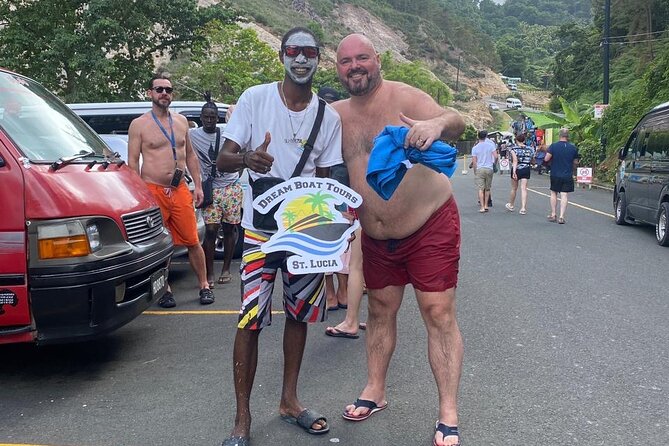 Private Boat Charter St. Lucia, boat tour to Soufriere. Full day - Anse Chastanet and the black sand shore