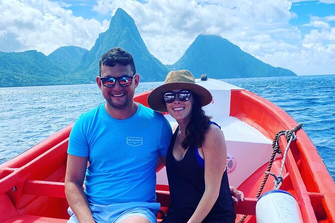 Private Boat Charter St. Lucia, boat tour to Soufriere. Half day. - Why a private St. Lucia boat charter works so well