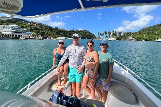Private Boat Charter St. Lucia, boat tour to Soufriere. Half day. - What is included, and what you still pay for