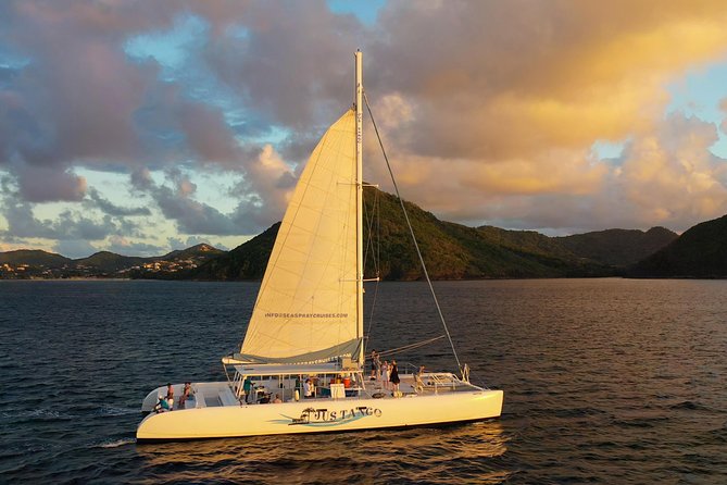 Private Catamaran Sunset Cruise from St Lucia for Up to 15 Guests - Key points to know before sailing