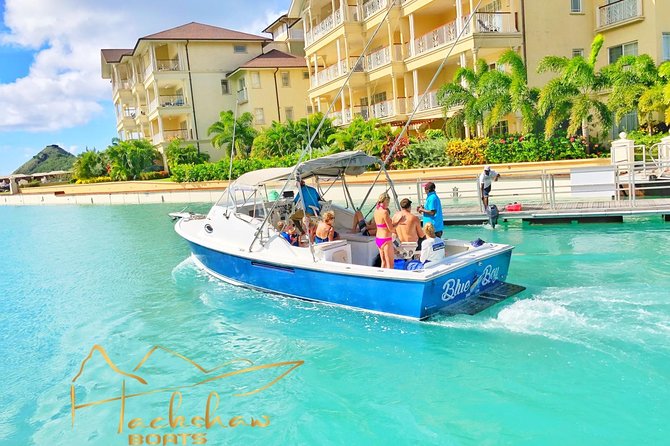 Private Custom Coastal Cruise St. Lucia Full Day - Diamond Waterfalls In A Short Shore Visit