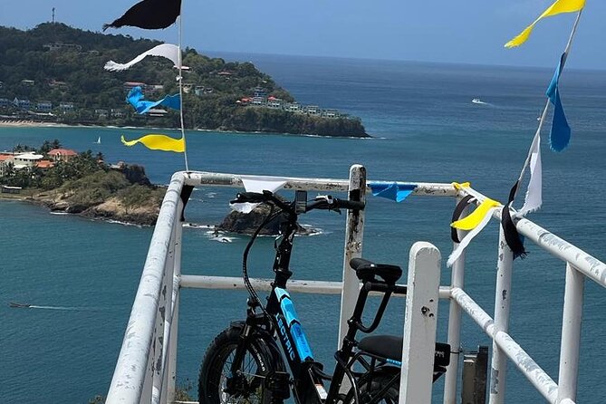 Private E-bike Tour in St. Lucia Northern - Pigeon Island and the narrow strip between two seas