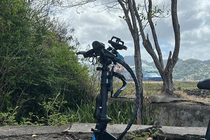 Private E-bike Tour in St. Lucia Northern - The ride between stops is part of the attraction