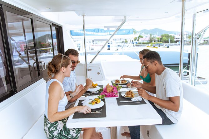 Private Full Day Luxury Catamaran Excursion - Lunch, Drinks, and the Open Bar
