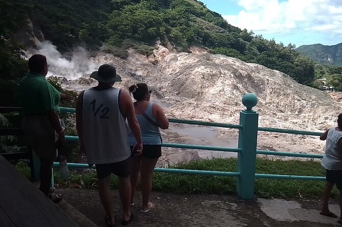 Private Guided Piton Hiking and Mud Bath Experience - The mud bath at Diamond Falls Botanical Gardens