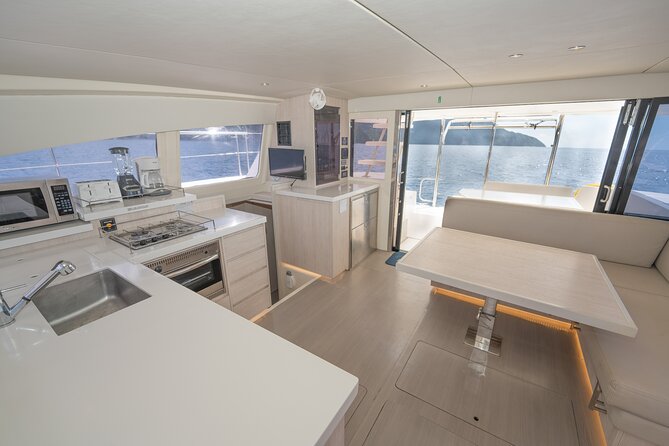 Private Half-Day Luxury Catamaran Experience - Cruising through Marigot Bay