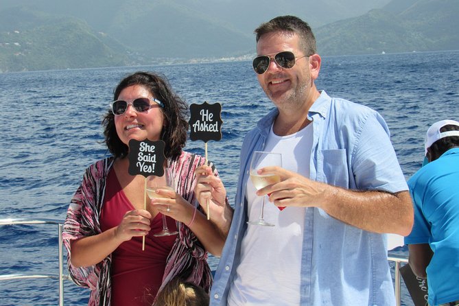 Private Luxury Catamaran Cruise in St. Lucia - Snorkeling near the southern marine reserve