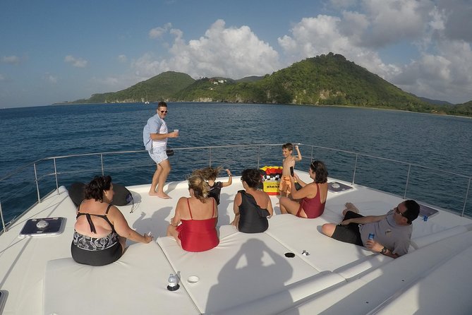Private Luxury Catamaran Cruise in St. Lucia - Castries and the first coastal views