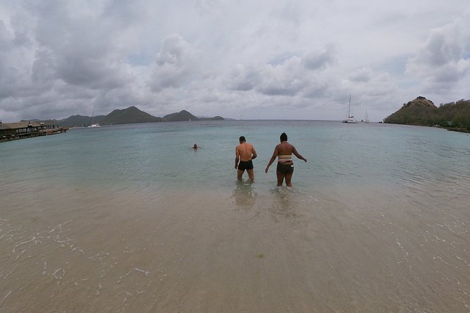 Private Northern Boat Tour- Castries To Rodney Bay or Rodney Bay to Marigot Bay - Reduit Beach, the tour’s longest stop