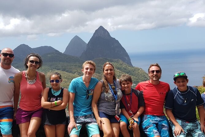 Private St Lucia Cruise Ship Excursion - Soufriere and the Pitons are the visual high point