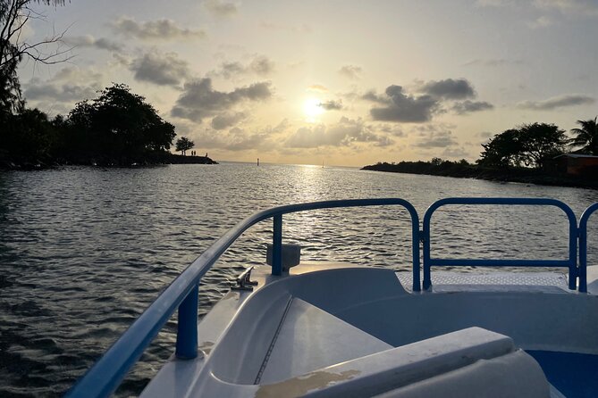 Private Sunset and Snorkel Cruise - Snorkeling near the Cinderella Shoe rock