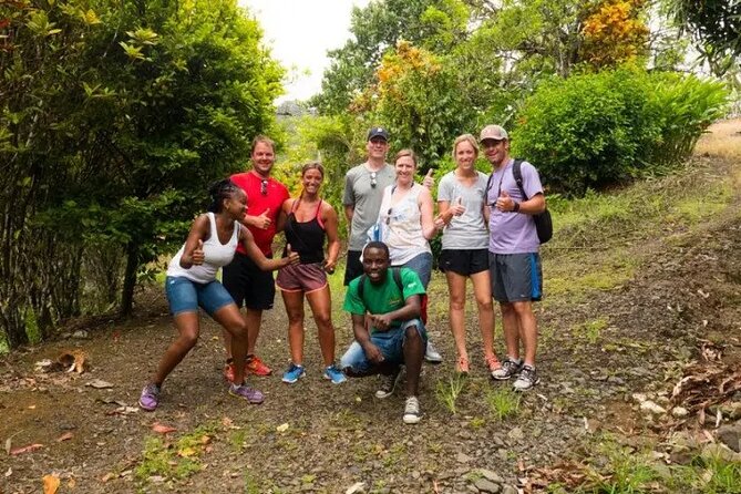 Rainforest Cycling Adventure in St. Lucia - The flat return and final break