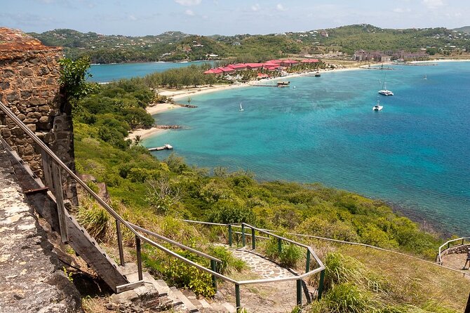 Rediut Beach OR Pigeon Island Beach Break Cruise Ship only Groups - Pigeon Island: Beach Time With Trails and Historic Sites