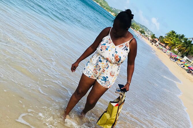 Reduit Beach Round-Trip Shuttle Service - Leaving the cruise port for Rodney Bay