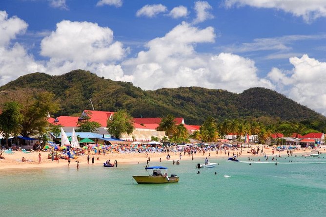 Reduit Beach Round-Trip Shuttle Service - Optional water sports and beach time