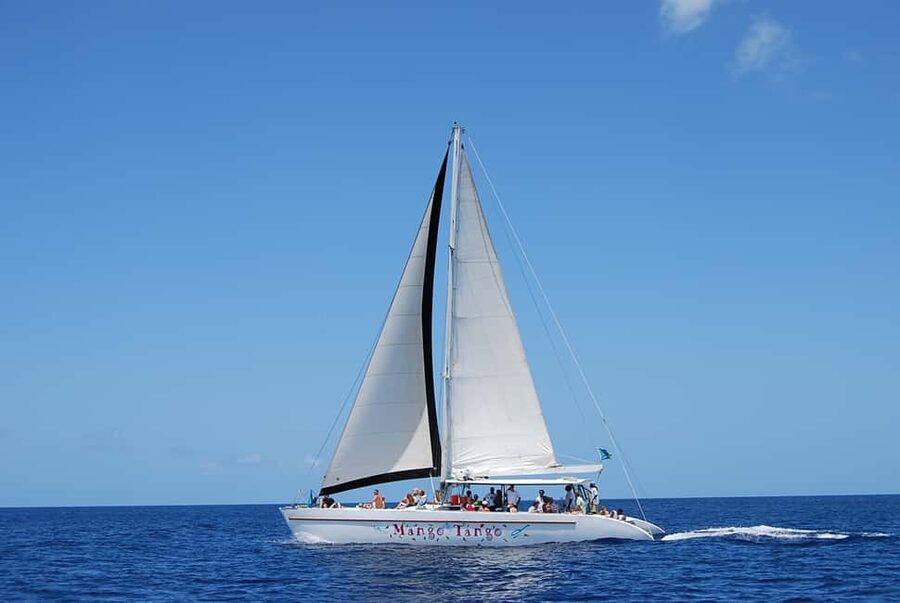 Romantic Caribbean Sunset Cruise - Two hours of changing Caribbean light