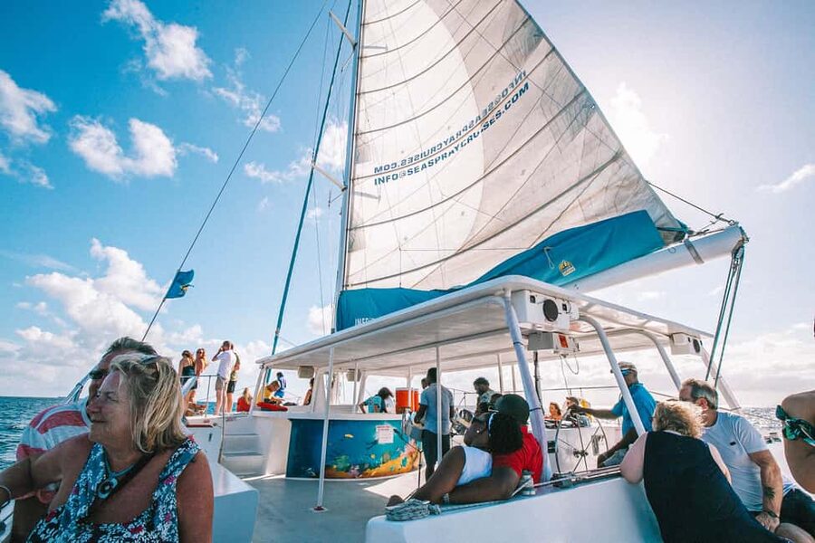 Romantic Caribbean Sunset Cruise - Champagne, rum punch, and simple island snacks