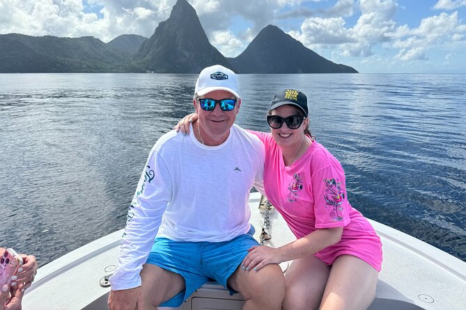 Sea and Land Tour in St. Lucia - Rodney Bay Marina to the Pitons by Speedboat