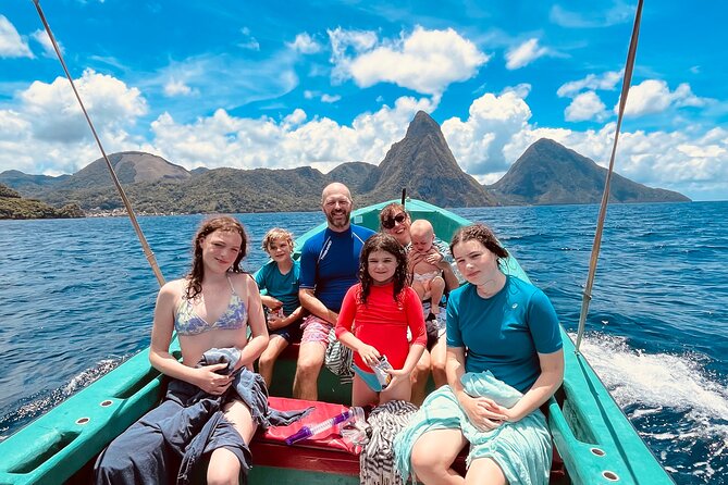 Shashamane experience private boat charter Marigot bay st lucia - Anse Chastanet for swimming and snorkeling