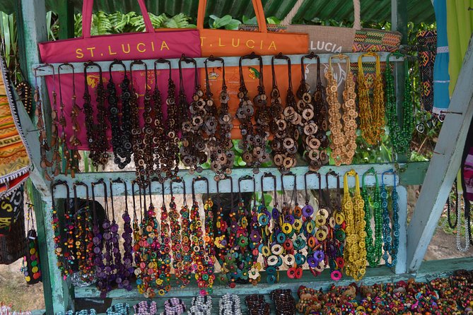 Shopping - St Lucia Got Talent Tour - La Place Carenage: duty-free shopping with a cruise-port feel