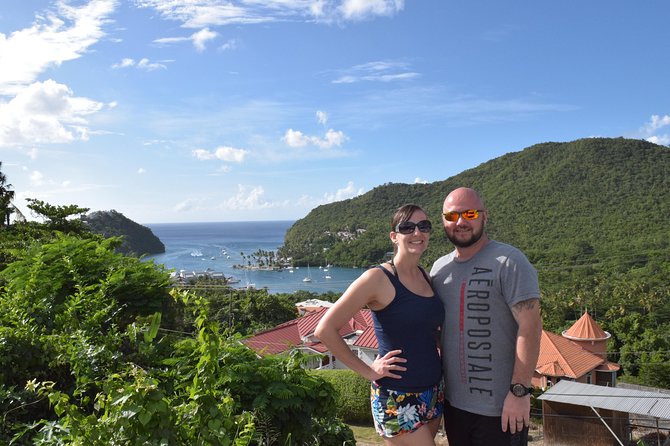 Soufriere Tour - Soufriere Bay and the old capital