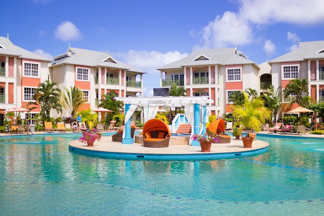 Spa Day Pass at Bay Gardens Beach Resort & Spa - Reduit Beach and the resort beach setup