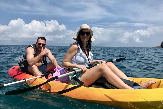 Splash Adventure Jeep and Kayak Safari - Coastal Kayaking and the Break at Roseau Beach