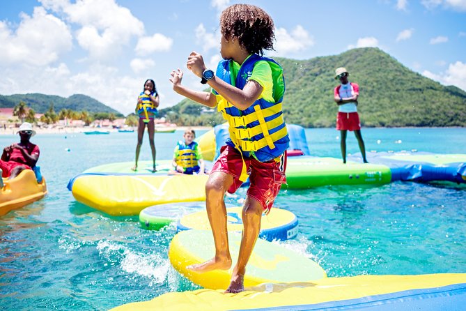 Splash Island Water Park in St Lucia - How long should you stay?