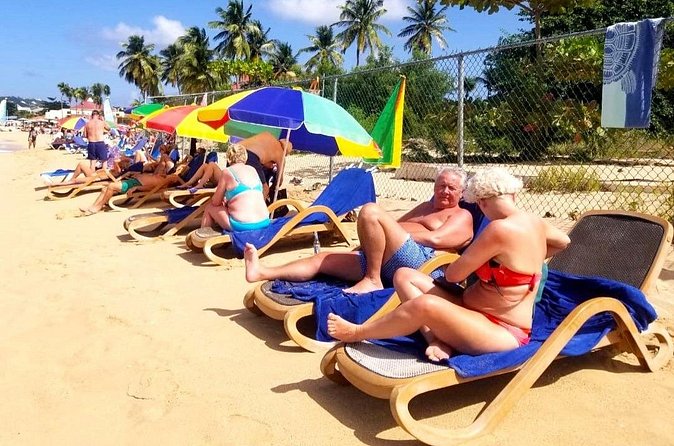 St. Lucia Beach Day with Paradise Beach Comforts & Transportation - Kennedys Service Is the Big Advantage