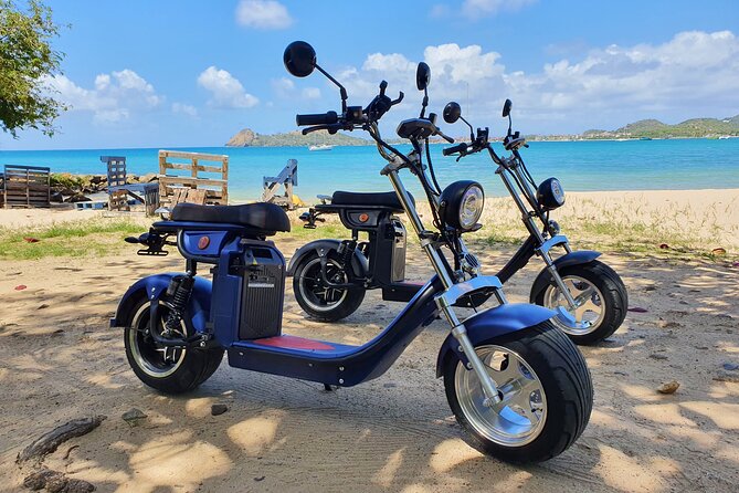St.Lucia Beaches and Backroads Tour by Electric Big-Wheel Scooter - Pigeon Island and the story of Wooden Leg