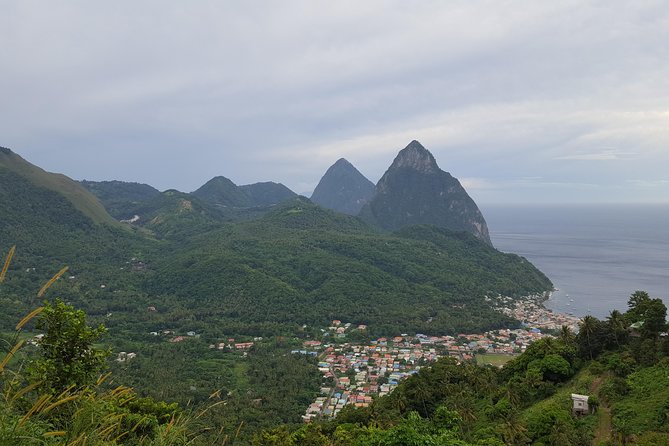 St Lucia Castries to Pitons Tour - Morne Fortune gives you your first island view