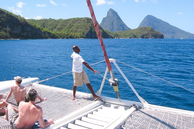 St Lucia Catamaran Day Sailing and Sightseeing Tour - Creole lunch and the return to the sea