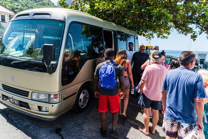 St Lucia Full-Day Catamaran Sightseeing Cruise With Snorkeling - Toraille Waterfall: a quick, refreshing first stop