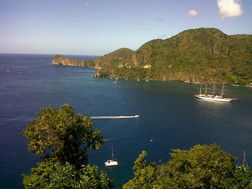 St Lucia Full-Day Dream Tour - Seeing the Pitons from the Soufriere road