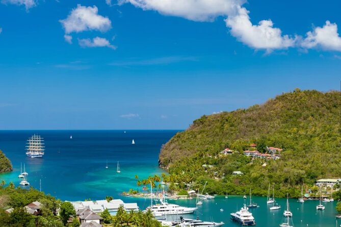 St. Lucia Island Short Tour - Roseau Beach and the banana-growing valley
