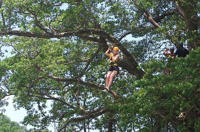St. Lucia Morne Coubaril Estate Zipline Experience - The gorge crossing and changing views
